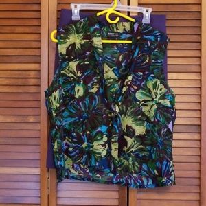 Blouse and skirt set,